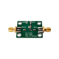 Amplificador de RF inalámbrico de 0,1-3000MHz módulo amplificador de RF de banda ancha modulador Ham Radio microondas de baja potencia para Audio de TV FM