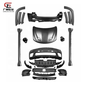 Kit de Carrocería de Gran Venta para <span class=keywords><strong>Jeep</strong></span> <span class=keywords><strong>Grand</strong></span> <span class=keywords><strong>Cherokee</strong></span> <span class=keywords><strong>2018</strong></span> Modificado a <span class=keywords><strong>SRT8</strong></span> con Parachoques Delantero y Trasero, Parrilla, Faldones Laterales, Capó y Guardabarros - Product Image 1