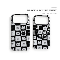 Étui de téléphone personnalisé en TPU+PC, magnétique, étanche, antichoc, de luxe, avec impression de petits chats pour la série - Protection mate premium