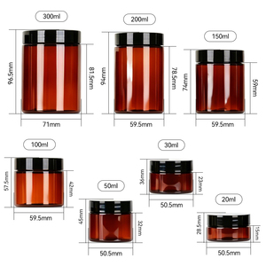 20ml 30ml 50ml 100ml 150ml <b>200ml</b> 300ml PET Plastic <b>Bottle</b> Food Grade with Black Screw Lid Support Customization - Product Image 6