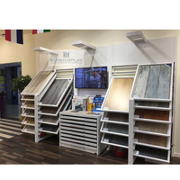 Présentoir et support de présentation en céramique, à carreaux, personnalisé, en bois, à poser au sol, ou en métal, pour le salon, 5 pièces