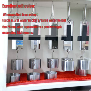 Pita Kain Asetat Tahan Panas Suhu Tinggi UL510, Anti Api, Isolasi Pipa, Hitam, Gulungan Pita Pengikat Kabel - Product Image 4