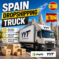 Espagne Dropshipping Fret maritime Camion Shopify ePacket Petits colis Centre de dropshipping Agent de dropshipping Préparation FBA