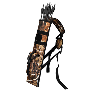 <strong>Archery</strong> <strong>Quiver</strong> for Arrows Multi-Function Back with Molle System Tactical Arrow Holder <strong>Archery</strong> Bag Accessories and Pockets - Product Image 6