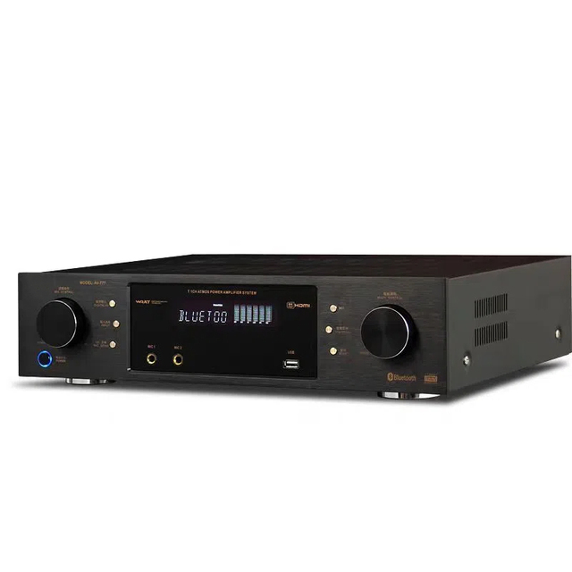 High Quality 7.1 Home Theater System Amplifier 8 Channels Karaoke Amplifier Music Do&lby At&mos Amplifier