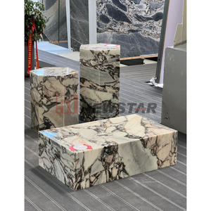 Newstar sang trọng hiện đại trung tâm bảng phòng khách đồ nội thất tự nhiên Đá Cẩm Thạch Chân Đá Cẩm Thạch Bàn cà phê - Product Image 1