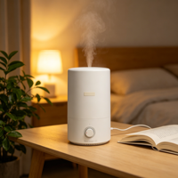 Nouvel humidificateur multifonctionnel 4L, purificateur d'air antibactérien, diffuseur de brume aromathérapeutique, pour la maison et l'hôtel