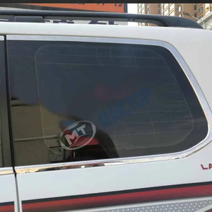 Stainless steel <b>window</b> trim for 2016 Land Cruiser LC200 - Product Image 4