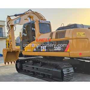 Excavadora Caterpillar 320D 330D 336D para construcción Excavadora Cat 330 usada con componentes de bomba de motor central - Product Image 1