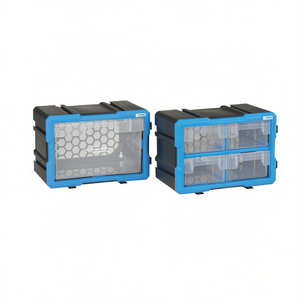 Caja de Herramientas Modular de Plástico Fervi con 4-6 Cajones, Organizador de Almacenamiento 2 en 1 para Taller y Garaje - Product Image 2