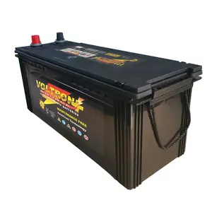 Batteria per auto in cina di alta qualità N135 135ah batteria di avviamento per batteria al piombo per auto
