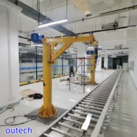 Pont roulant intelligent BZ avec commande au sol et à distance, alimentation CA, capacité de 250 kg à 5000 kg pour le levage de matériaux en usine