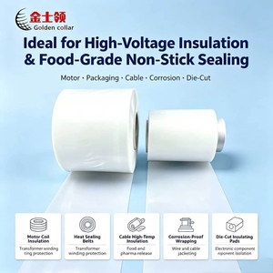 ฟิล์ม PTFE หนา 0.1 มม. ทนทานต่อสารเคมีได้ดีเยี่ยมและทนต่ออุณหภูมิสูงถึง 260 องศาเซลเซียส เหมาะสำหรับงานอุตสาหกรรมที่มีความต้องการสูง - Product Image 3