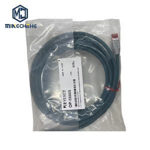 KEYENCE OP-88665 ขั้วต่อสายเคเบิลอีเธอร์เน็ตอุตสาหกรรมความยาว 5 ม. OP-88665 OP-88836 สำหรับระบบสื่อสารเลเซอร์มาร์กเกอร์ - Product Image 1