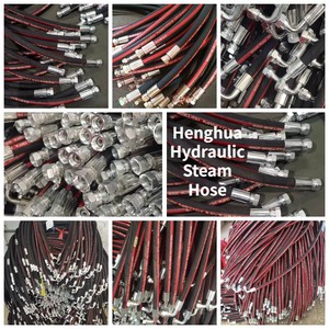 Tuyau hydraulique flexible <span class=keywords><strong>EN</strong></span> 857 2SC avec raccords femelles JIC, 3/<span class=keywords><strong>8</strong></span> pouce, double tressage métallique, conduite de fluide 3600 <span class=keywords><strong>PSI</strong></span> - Product Image 2