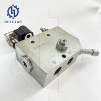 Vanne de commande hydraulique HT-J-2212-012 12V 24V pour chargeuse-pelleteuse hydraulique, marteau brise-roche hydraulique