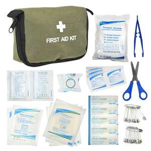 救急医療用品付き応急処置キットカスタムグリーン防水医療機器 - Product Image 1