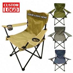 Chaise de camping portable en gros pour l'extérieur, chaise de plage pliable personnalisée, chaise de camping d'extérieur - Product Image 1