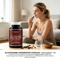 Complément Alimentaire Glucosamine Chondroïtine Soutien Articulaire 120 Capsules