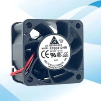 Delta 4028 12V 0,11A FFB0412HN Dreidraht-Lüfter mit Hohem Luftstrom, Geräuscharm, Bürstenlos, DC-Kunststoffflügel, Stromversorgung, Server-Kühlventilator