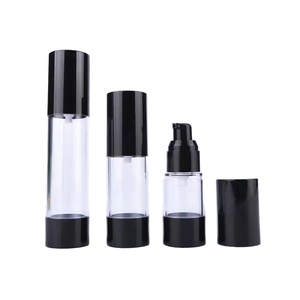 Fabricant 80ml/100ml/120ml Bouteille ronde de pulvérisateur à <span class=keywords><strong>pompe</strong></span> sans air revêtue d'aluminium Contenants de bouteille de lotion pour soins de la peau à <span class=keywords><strong>pompe</strong></span> sans air - Product Image 4
