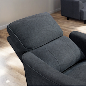 Canapé inclinable en tissu, fauteuil inclinable moderne, chaise d'hôtel, chaise de salon réglable, canapé de salon avec recharge sans fil - Product Image 4