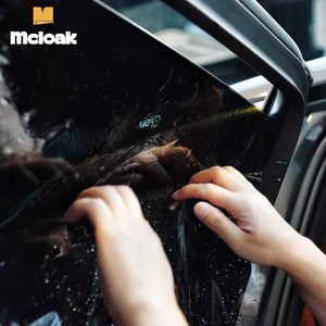 ฟิล์มติดกระจกรถยนต์ PET ขนาด 1.52*30 เมตร แบบม้วน ป้องกันรอยขีดข่วน 5% 15% 20% 35% VLT ป้องกันรัง<span class=keywords><strong>สี</strong></span>ยูวีสำหรับกระจกรถยนต์ - Product Image 6