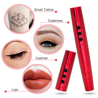 Stylo rotatif à double batterie pmu Machine sans fil pour le maquillage permanent des sourcils et des lèvres.