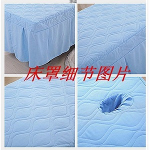 ผ้าปูเตียงนวด สีพื้น ผ้าฝ้ายซักแล้ว กันลื่น 190x70 ซม. สำหรับใช้ในร้านเสริมสวยและสปา - Product Image 2
