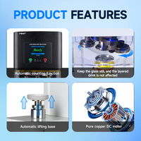 Máquina Selladora de Latas Eléctrica, Selladora de Latas Comercial para Bebidas, Refrescos, Cerveza, Jugos, Latas de Aluminio, Plástico y Metal