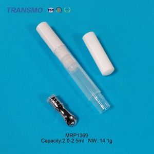 ปากกาลิปออยล์แบบหมุนได้ ปรับแต่งได้ บรรจุภัณฑ์แบบรีไซเคิล สำหรับครีมบำรุงรอบดวงตา น้ำมันทาเล็บ ลิปออยล์ 2 มล. พร้อมหัวแปรงโลหะ - Product Image 4