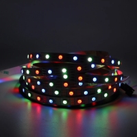 Tm1814 Rgbw rgbww Programmable 60leds par mètre 12v 24v Spi Adressable Led Strip