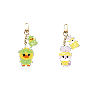 Nouveau Porte-clés Souvenir Personnalisé en Poudre BP, Impression Acrylique UV, Pendentif Étoile de Dessin Animé, Cadeaux Tendance - Product Image 3