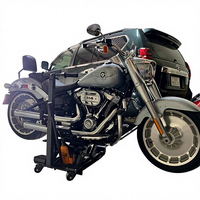 Cric hydraulique M-Biker Street Bob 114, capacité de charge 1000 kg, ensemble de 4 pièces, roues en PU de 6 cm, outil multifonctionnel Xm Titan