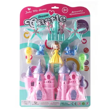 DIY juego juguetes casa modelo princesa Castillo educativos