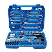 Jeu de clés à douilles de réparation automobile de haute qualité 1/2" DR, 10 pièces, jeu d'outils à douilles