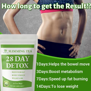 Tè Detox Naturale per Adulti, 28 Giorni, Miscela 100% Vegetale, Bevanda Salutare Quotidiana a Basso Contenuto di Grassi <span class=keywords><strong>in</strong></span> Confezione Bustine - Product Image 3