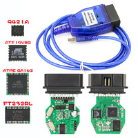 Cable de Diagnóstico OBD2 INPA K+CAN K+DCAN con Chip FT232 e Interruptor para BMW, Herramienta de Programación y Codificación Ediabas INPA