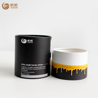 Tube en papier écologique pour suppléments, emballage cylindrique sur mesure pour différentes spécifications de poudres de suppléments