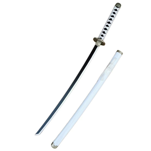 2025 populaire haute qualité Simulation 104cm en bois et ABS Anime personnage samouraï épée Cosplay enfants jouet à collectionner cadeau - Product Image 2