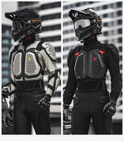 Veste et pantalon de protection pour moto ODM, protection rigide pour le corps, pour motocross, course hors route