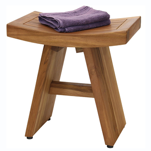 Chaise japonaise en bambou, siège de bain, <span class=keywords><strong>tabouret</strong></span> pour personnes âgées, banc de <span class=keywords><strong>douche</strong></span> pour la maison ou le salon - Product Image 2