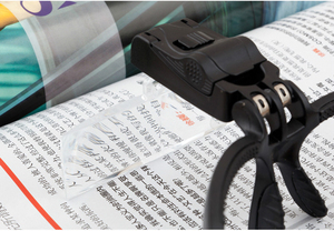 1.0/1.5/2.0/2.5/3 चश्मा शीशा 5X Loupe धारक नेत्र मरम्मत आवर्धक कांच 2 एलईडी चश्मा लेंस ताल ऑप्टिकल - Product Image 5