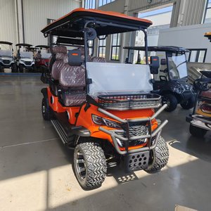 Carrito de Golf Eléctrico de Acero Personalizable y Elegante para 4+2 Personas, con Motor de 3500W-7500W, Batería de Litio, 30-50Km/h, Autonomía de 50-70km - Product Image 4