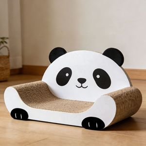 Custom-made adorable dinosaur <b>cat</b> <b>scratching</b> board, made of thickened corrugated cardboard, wear-resistant, scratch-resistant, - Product Image 1