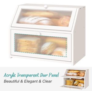 Panera Grande de Bambú de Doble Capa para Encimera de Cocina, Más Vendida - Product Image 3