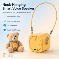 Juguete Robot Inteligente con IA, Módulo de Voz Wi-Fi, Control por Voz, Diálogo Interactivo, Luz Nocturna LED Integrada, Portátil, Moderno, para el Hogar