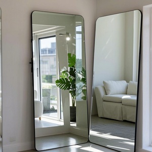 Exquisite Wall Decor: Dark Grey Silver Mirror, Blue & Dark Blue Mirrors, Gold and Bronze Tinted Colored Glass Mirror Panels - Product Image 3