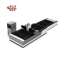 Équipement de découpe laser à fibre de haute précision, machine de découpe laser à fibre CNC automatique pour tôles métalliques, acier inoxydable, aluminium