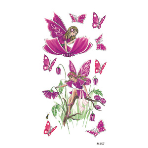 Autocollants de <span class=keywords><strong>tatouage</strong></span> temporaire style indien, motifs fleurs et papillons, transfert à l'eau sur papier, <span class=keywords><strong>pour</strong></span> le cou, la poitrine, la <span class=keywords><strong>cheville</strong></span>, art corporel <span class=keywords><strong>pour</strong></span> femmes - Product Image 4